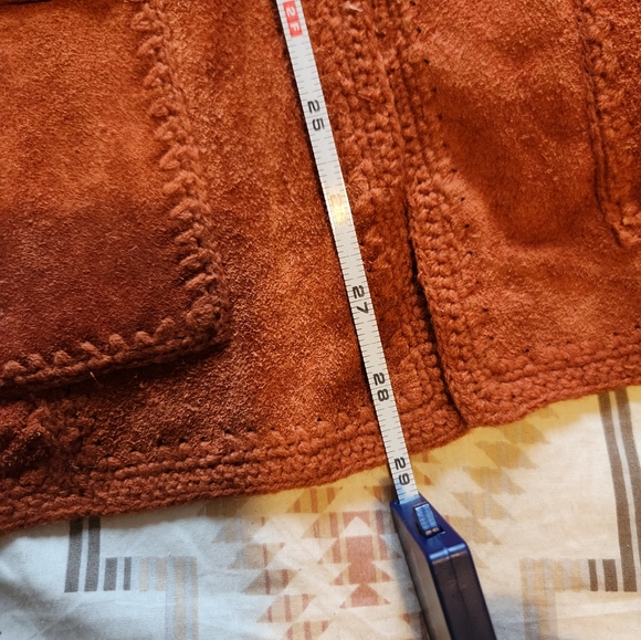 Vintage split leather jacket - Picture 6 of 7